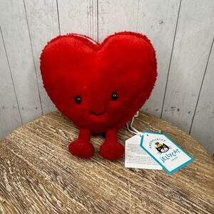 Jellycat Macaron Arlette Heart Macaron Jellycat Valentines Day NEW